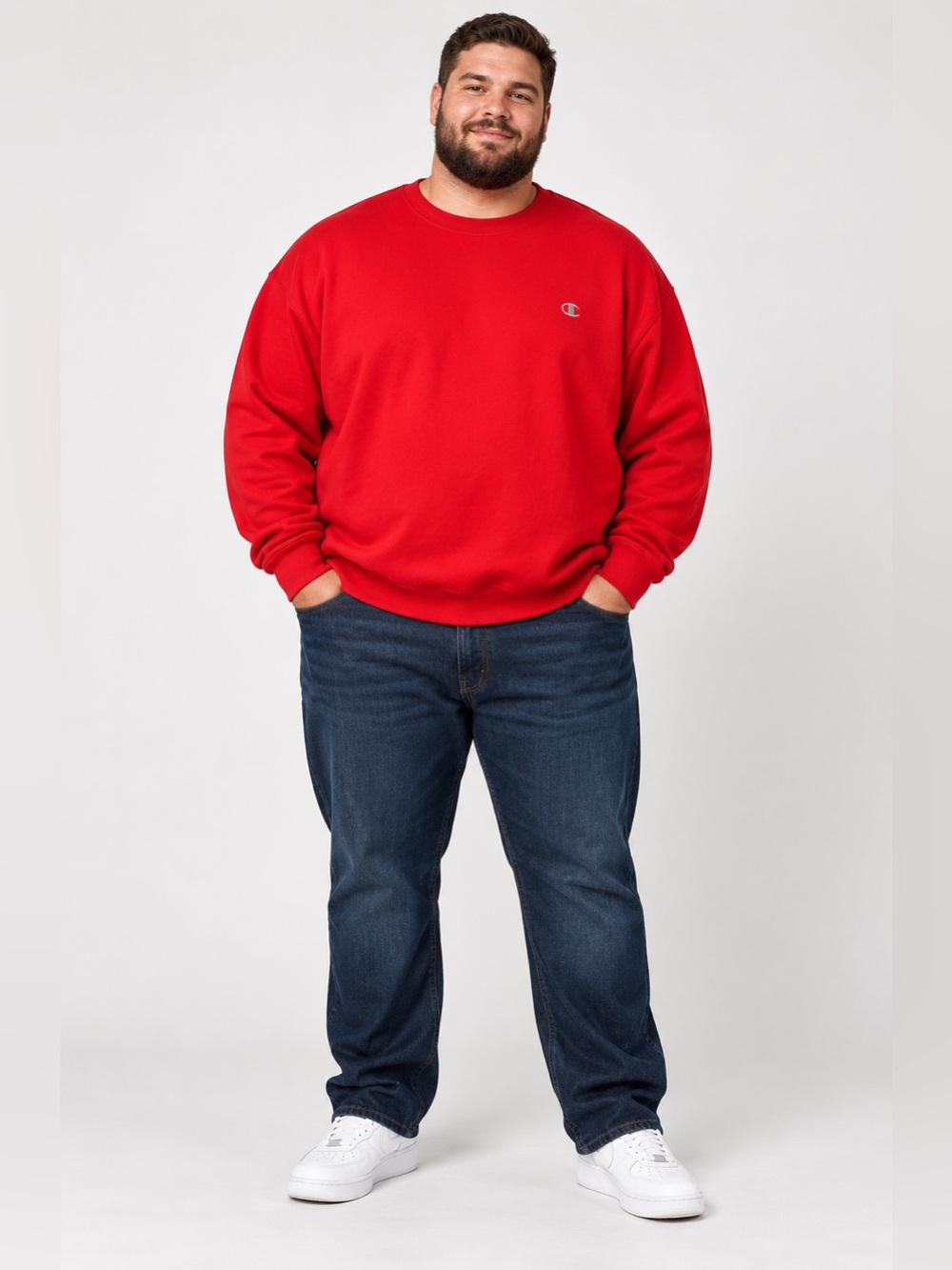 Champion Men’s Eco Sweatshirt sz 3XL Crewneck Pullover # H810-F